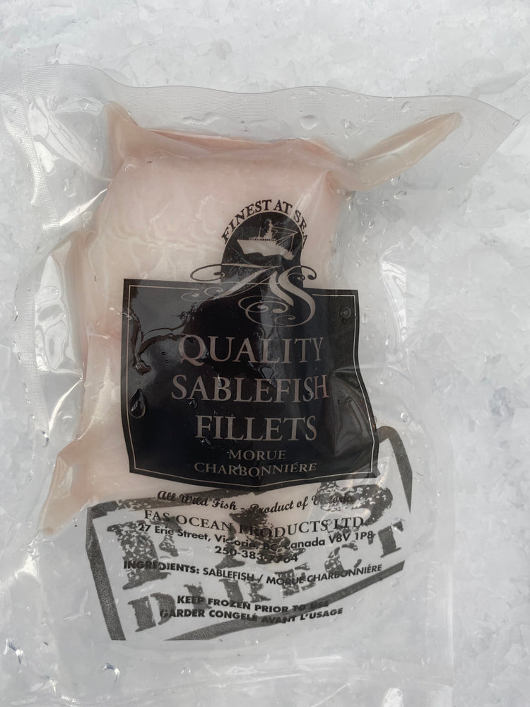 
                  
                    Load image into Gallery viewer, Sablefish, Wild BC Sablefish Fillet - Portion
                  
                