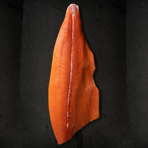 
                  
                    Load image into Gallery viewer, Salmon, Wild BC Spring Fillet - Full Side
                  
                