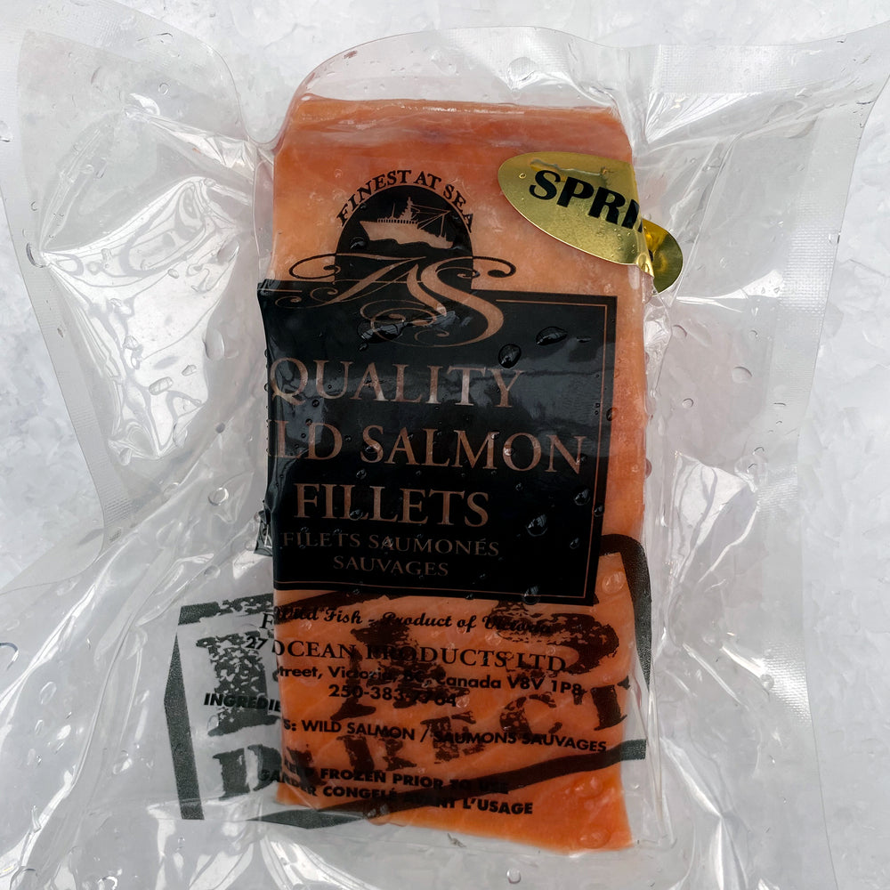 
                  
                    Load image into Gallery viewer, Salmon, Wild BC Spring Fillet - Portion
                  
                