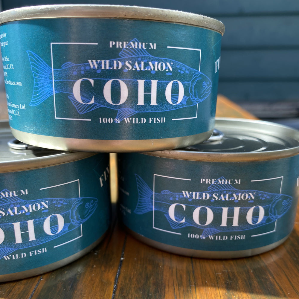 Canned Wild Coho Salmon